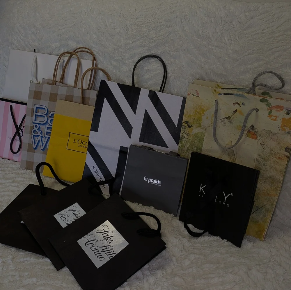 ❤️ Shopping Bags Used Lot Of 13